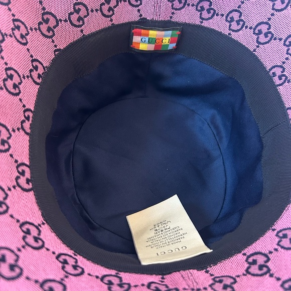 NWT Authentic Gucci unisex GG canvas bucket hat - Picture 2 of 5